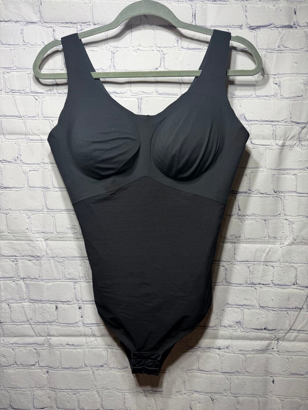 Honeylove Shapewear Bodysuit Black Sz XL Slimming
